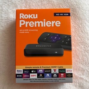 Brand new in the box ROKU PREMIERE 4K/HD/HDR